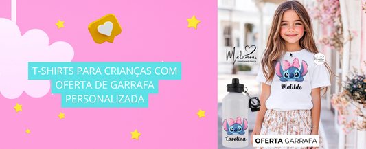 T-Shirts Infantis Personalizadas: Conforto, Estilo e um Presente Especial!