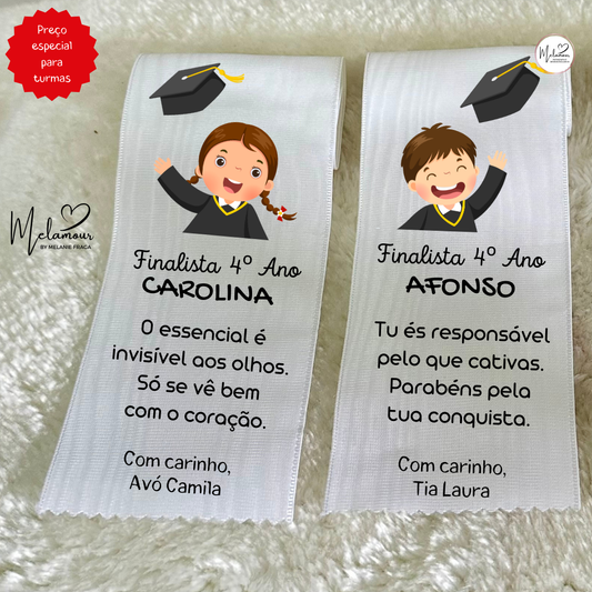 Fita de Finalistas personalizada