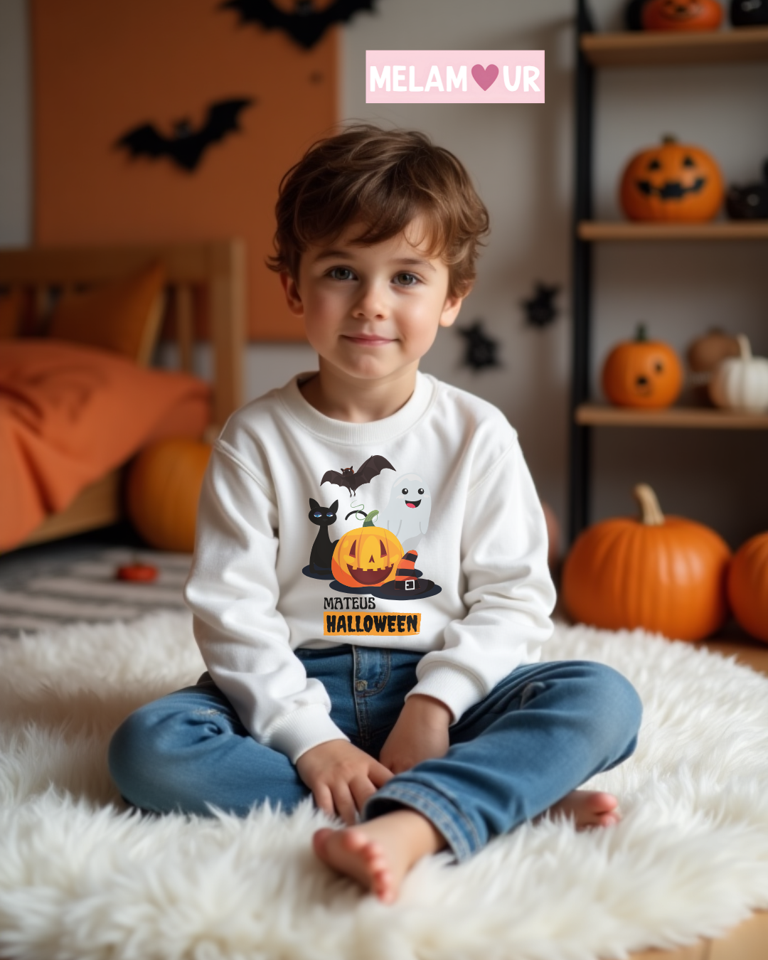 Camisola personalizada | Adulto & Criança | | Coleção Halloween