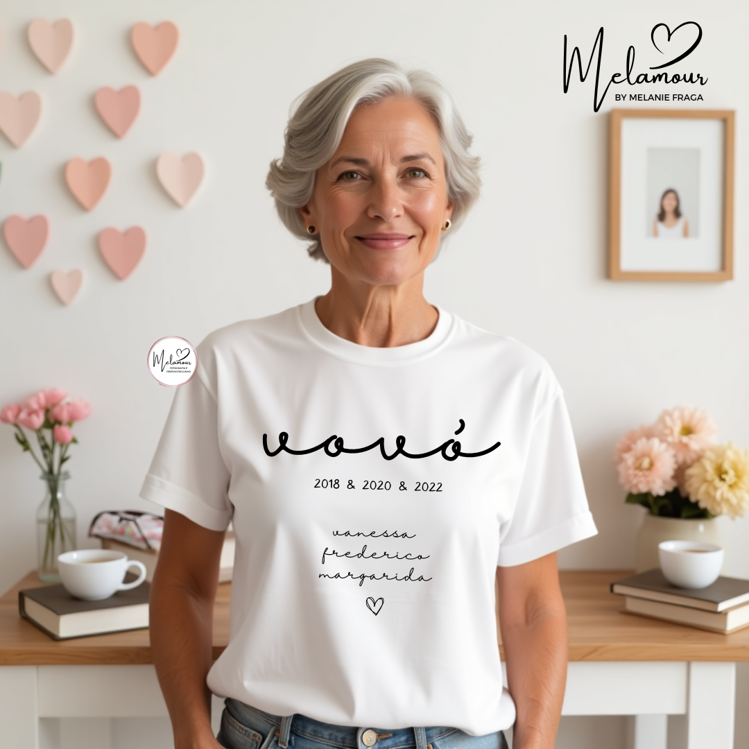T-shirt personalizada - Dia dos Avós
