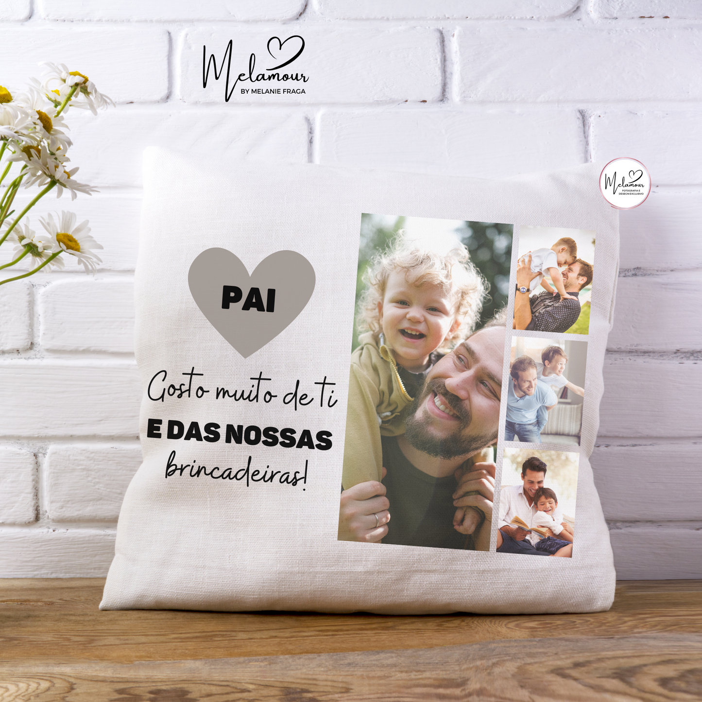 Almofada Personalizada Dia do Pai