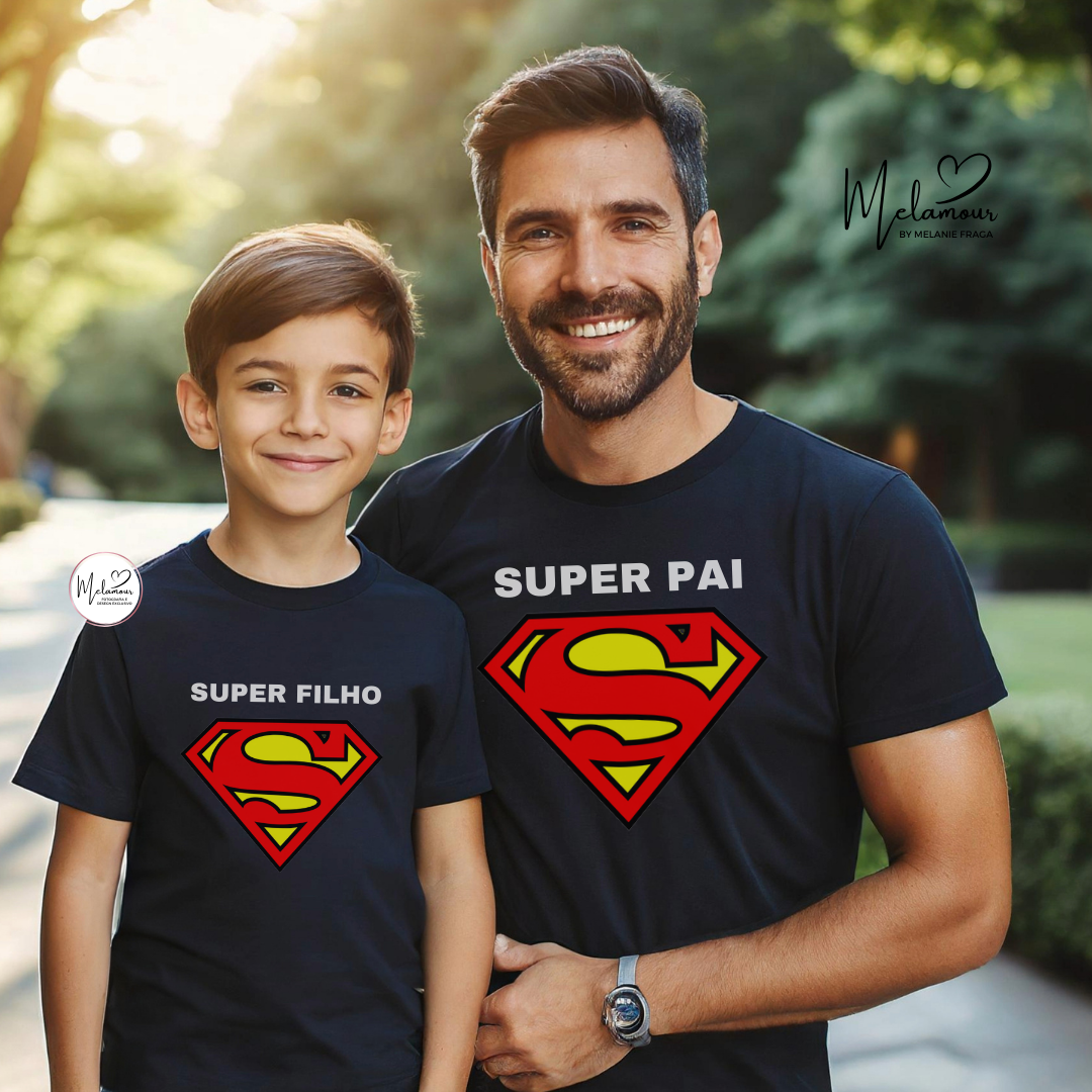 Conjunto T-shirts Personalizadas Dia do Pai