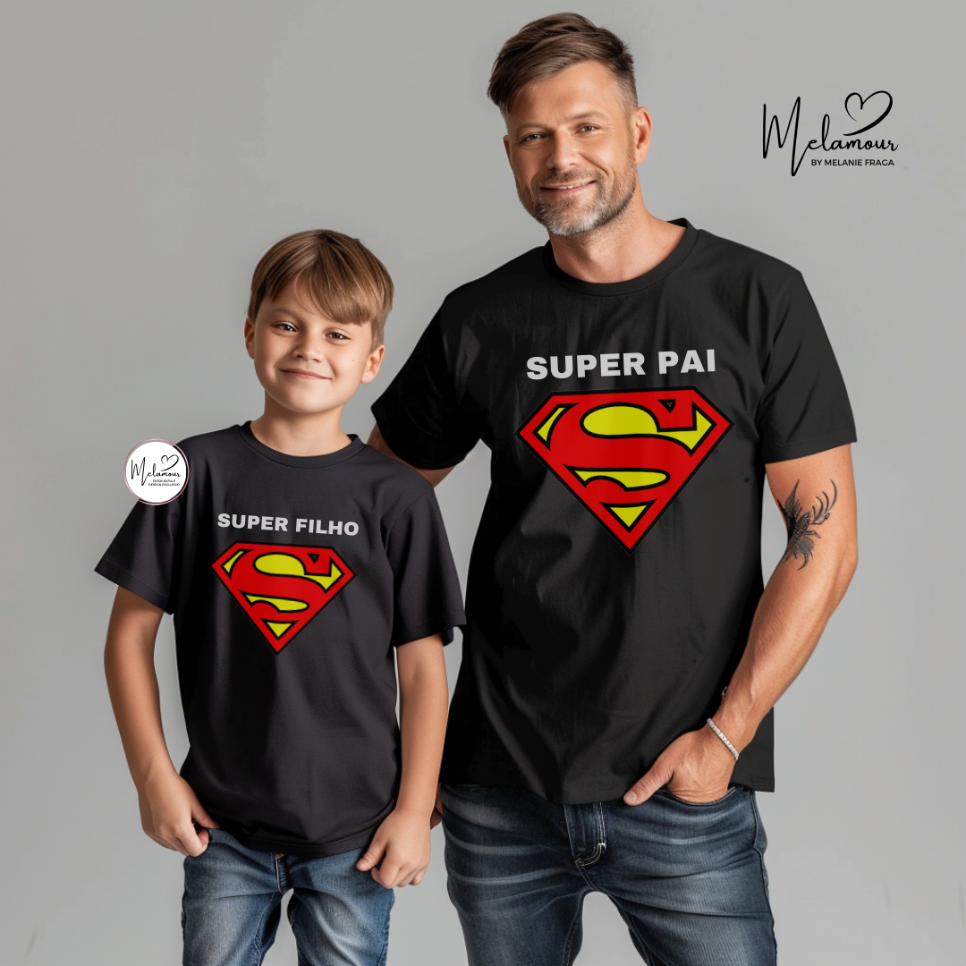 Conjunto T-shirts Personalizadas Dia do Pai