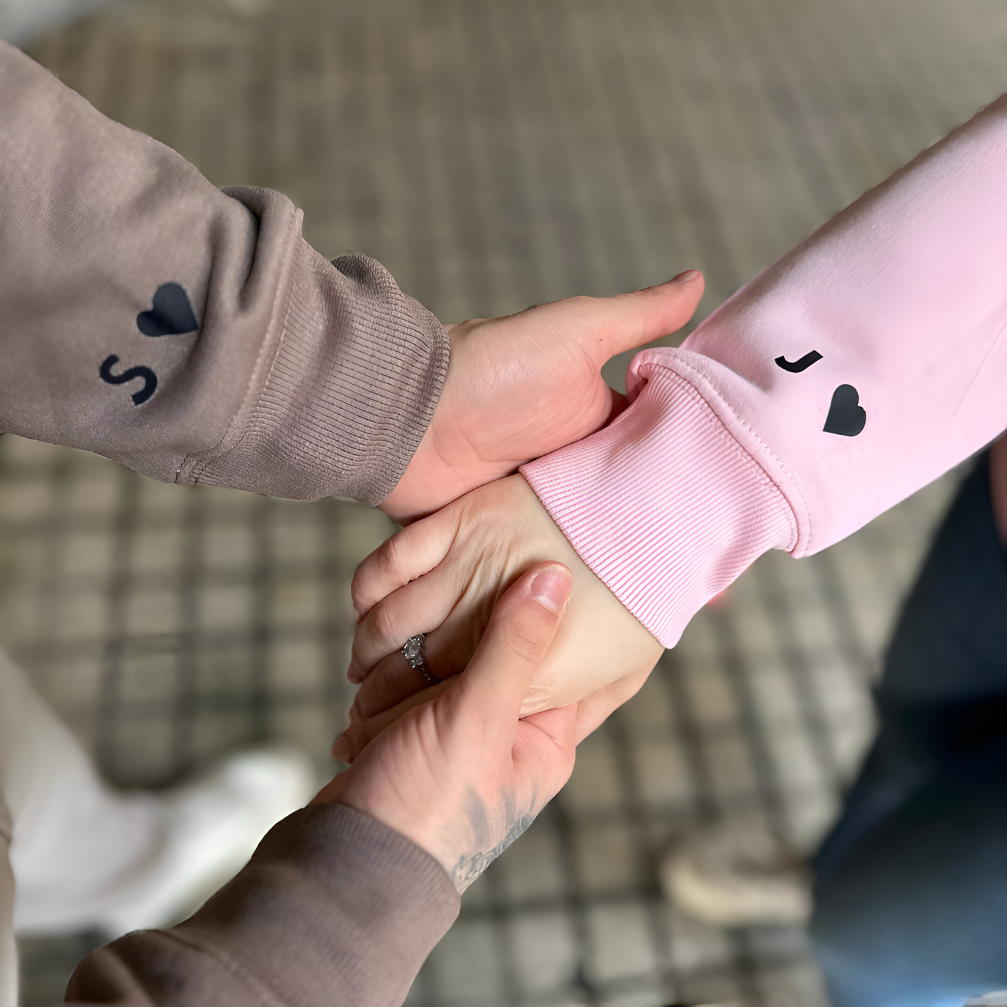 Conjunto de Camisolas Personalizadas Dia dos Namorados