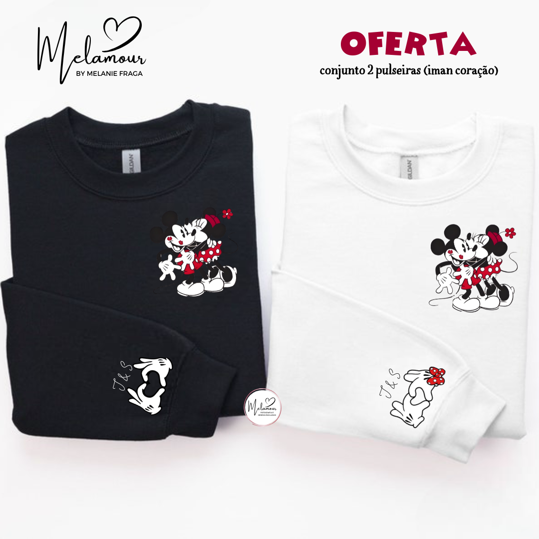 Conjunto de Camisolas Personalizadas Dia dos Namorados