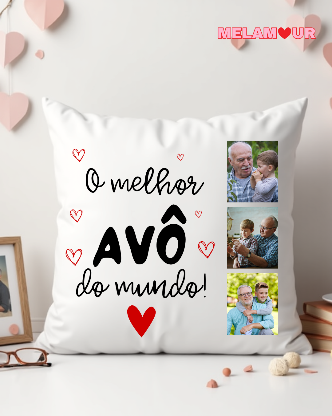 Almofada personalizada | Avó ou Avô