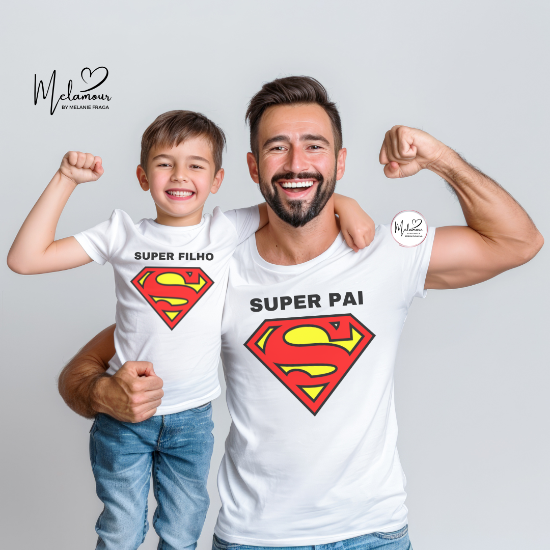 Conjunto T-shirts Personalizadas Dia do Pai