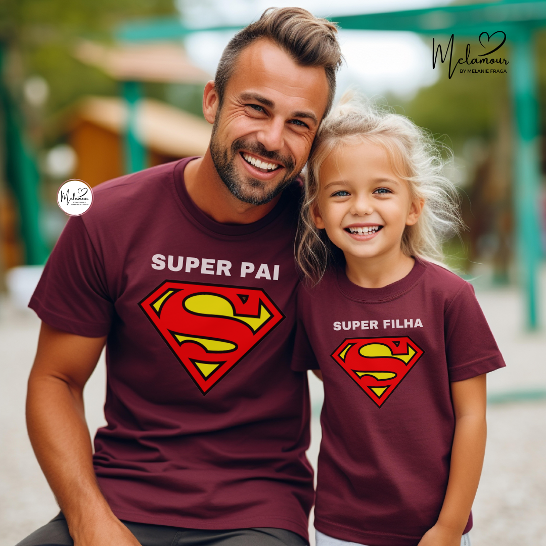 Conjunto T-shirts Personalizadas Dia do Pai