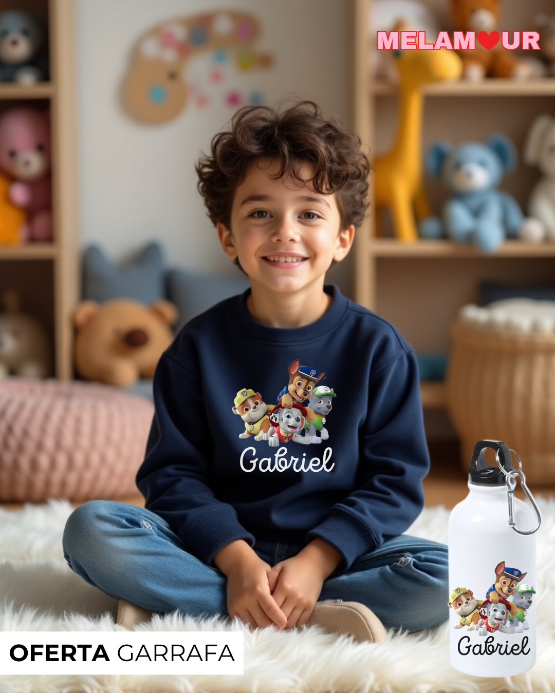 Camisola personalizada | Oferta Garrafa