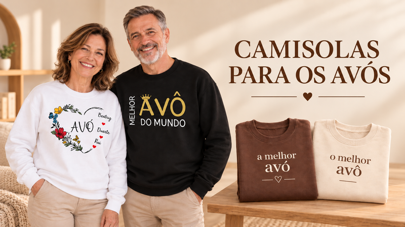 CAMISOLAS PARA OS AVÓS