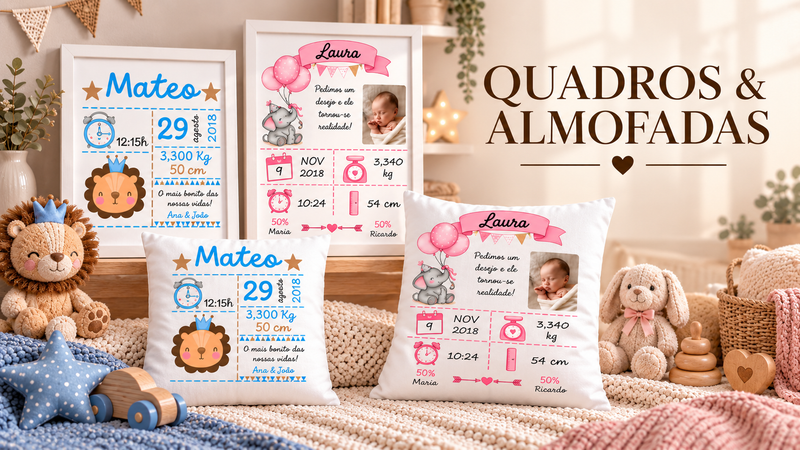 QUADROS & ALMOFADAS