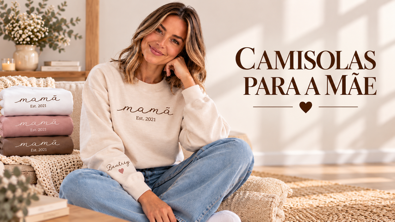 CAMISOLAS PARA A MÃE