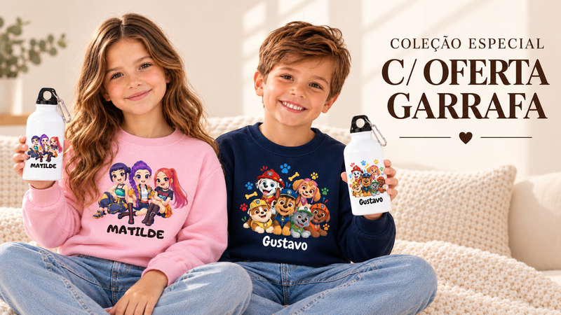 COLEÇÃO ESPECIAL C/ OFERTA GARRAFA