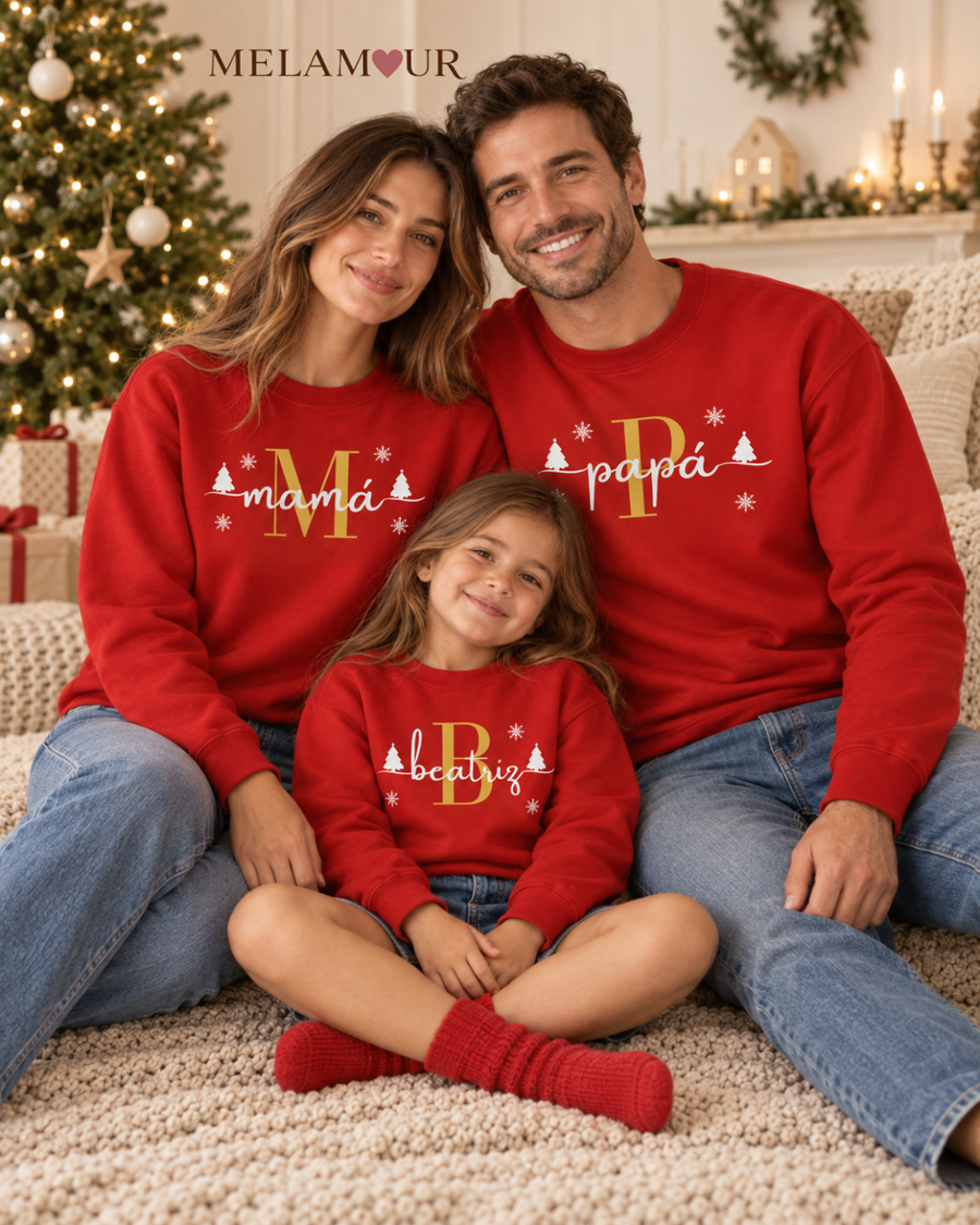 Inicial Dourada | Natal em Família