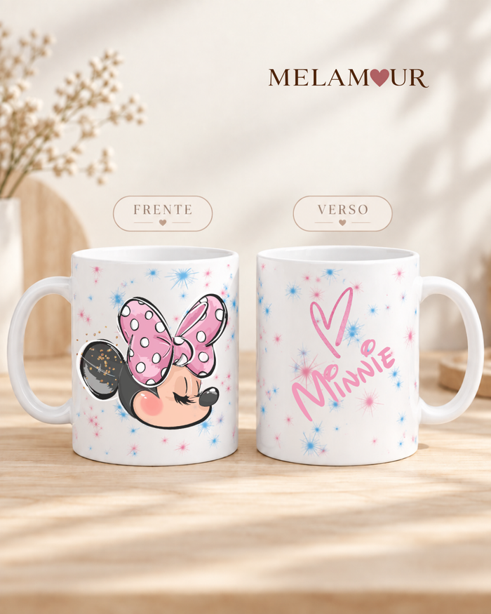 Ratinha de Laço · Frente e Verso | Caneca Personalizada