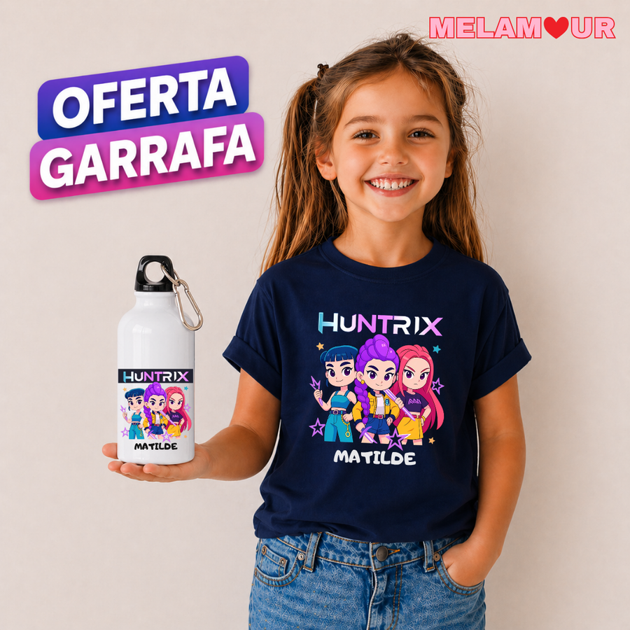 T-shirt Personalizada + Oferta Garrafa | Criança