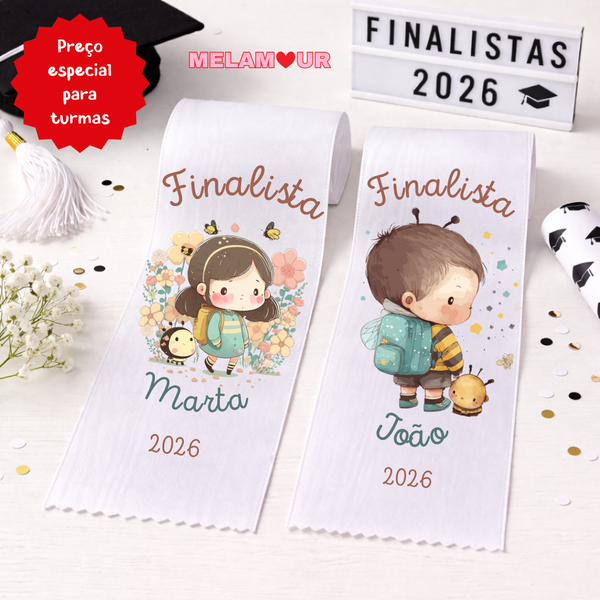 Fita de Finalistas personalizada