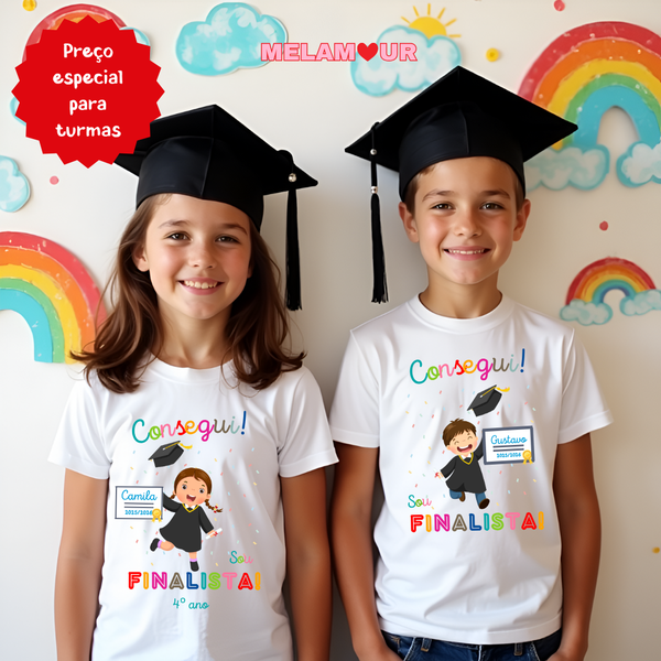 T-shirt personalizada | Finalistas