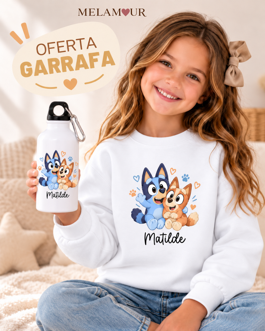 Cãezinhos com Nome | Coleção Especial c/ Oferta Garrafa