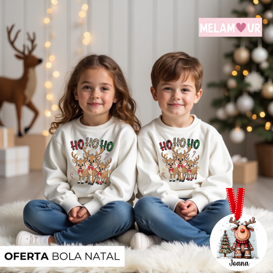 Camisola de Natal Personalizada | Adulto ou Criança