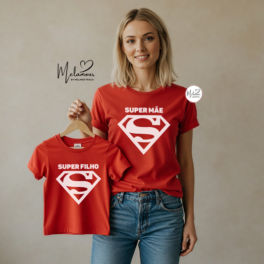 Conjunto T-shirts Personalizadas Dia da Mãe