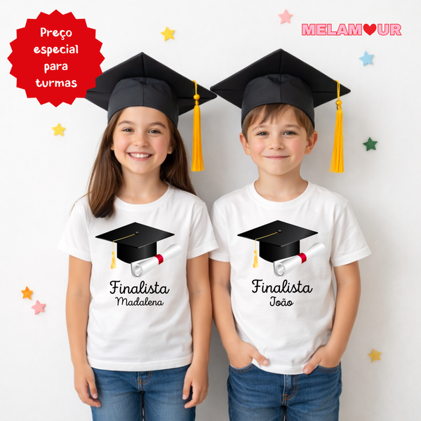 T-shirt personalizada | Finalistas