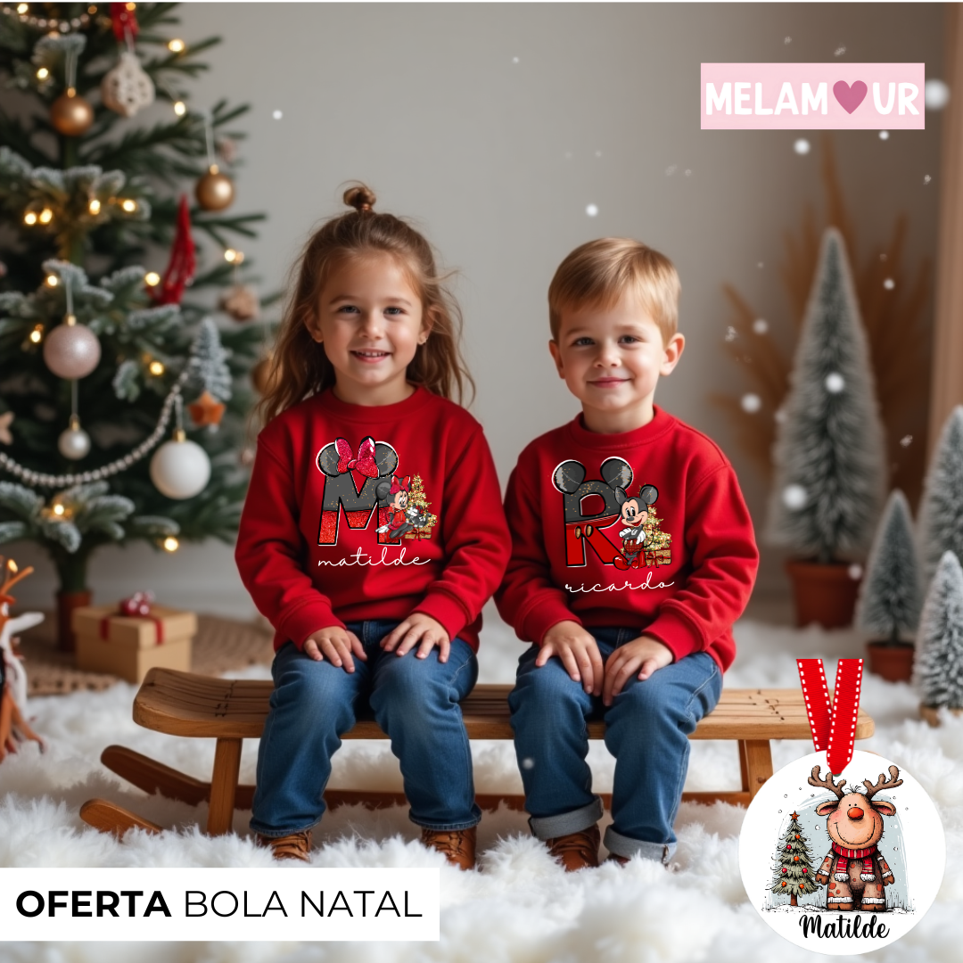 Camisola de Natal Personalizada | Adulto ou Criança