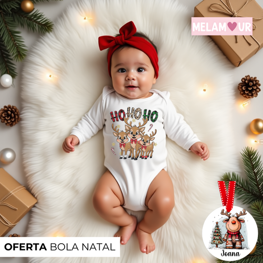 Camisola de Natal Personalizada | Bebé