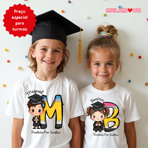 T-shirt personalizada | Finalistas