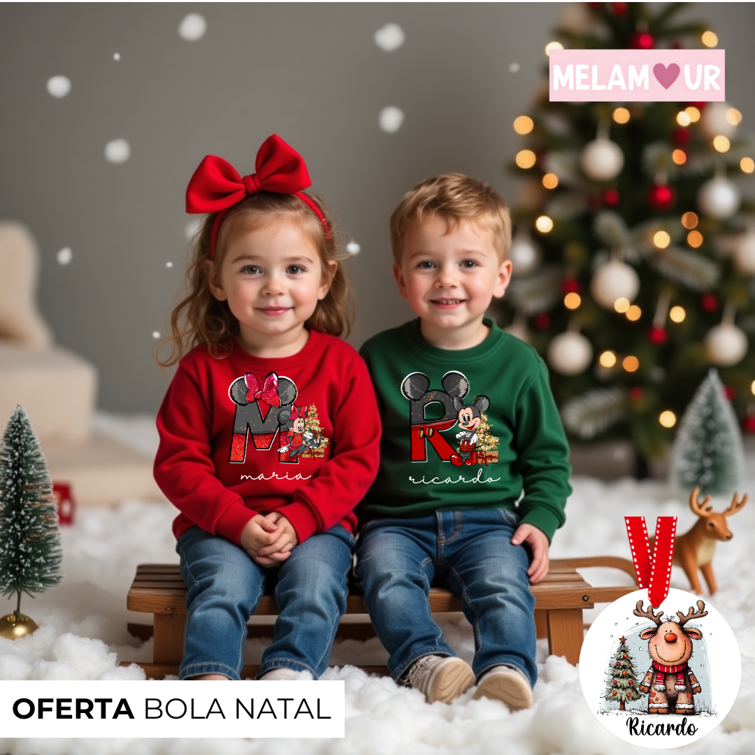 Camisola de Natal Personalizada | Adulto ou Criança