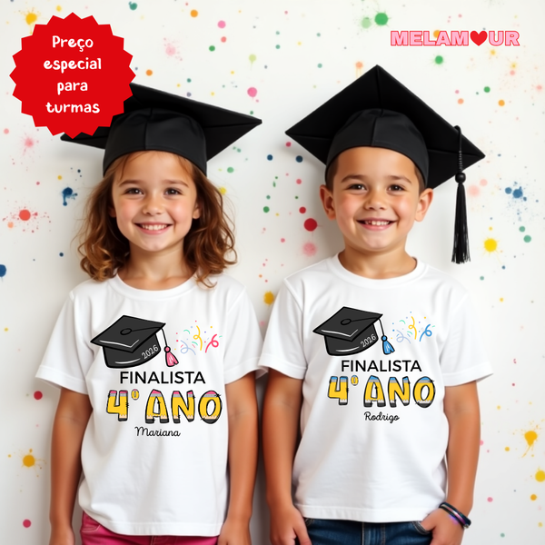 T-shirt personalizada | Finalistas