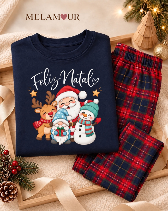 Pijama de Natal · Feliz Natal