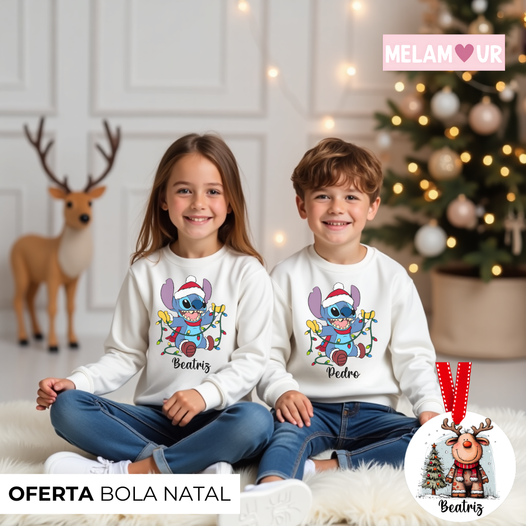 Camisola de Natal Personalizada | Adulto ou Criança