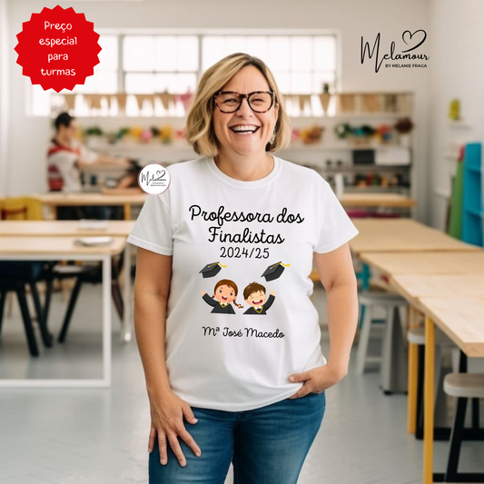 T-shirt personalizada Finalistas