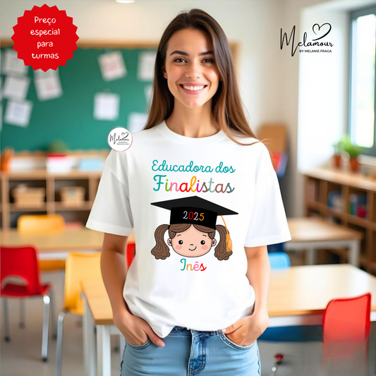 T-shirt personalizada Finalistas