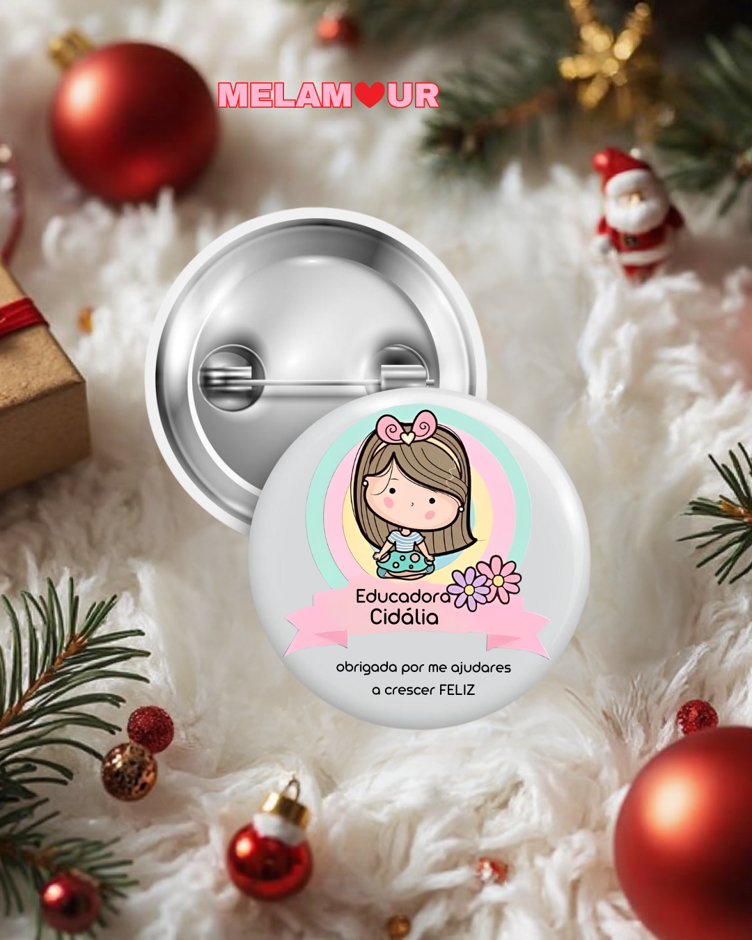 Crachá personalizado