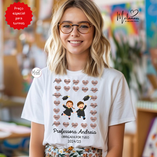 T-shirt personalizada Finalistas