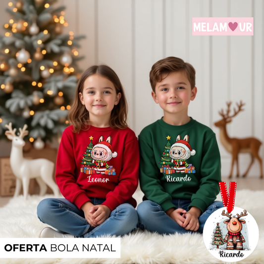 Camisola de Natal Personalizada | Adulto ou Criança