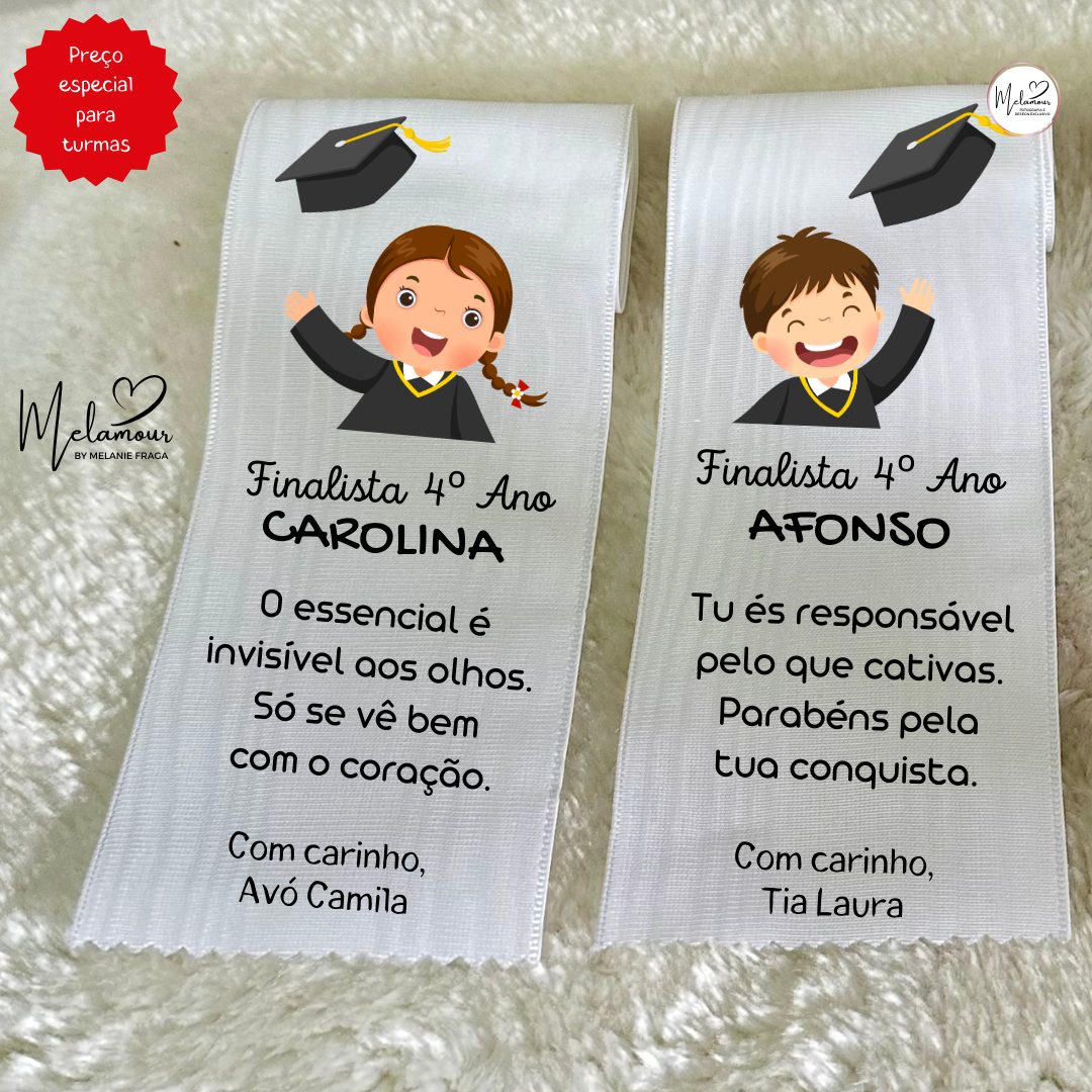 Fita de Finalistas personalizada