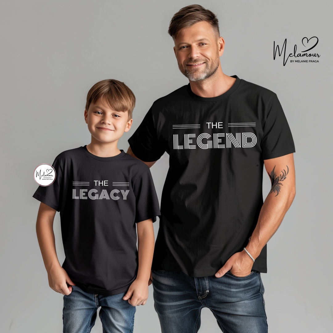 Conjunto T-shirts Personalizadas Dia do Pai