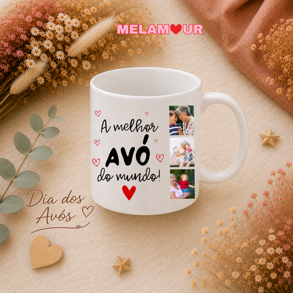 Caneca personalizada | Avó ou Avô
