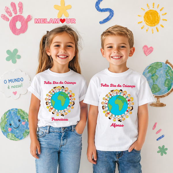 T-shirt Personalizada Criança