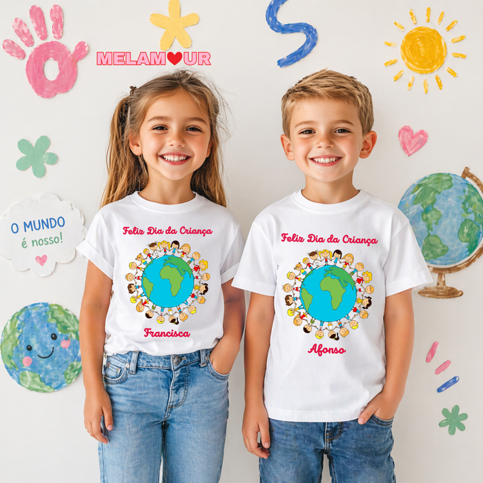 T-shirt Personalizada Criança