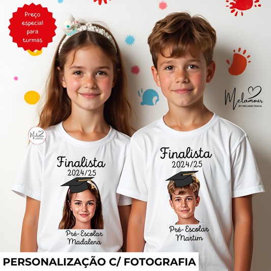 T-shirt personalizada Finalistas