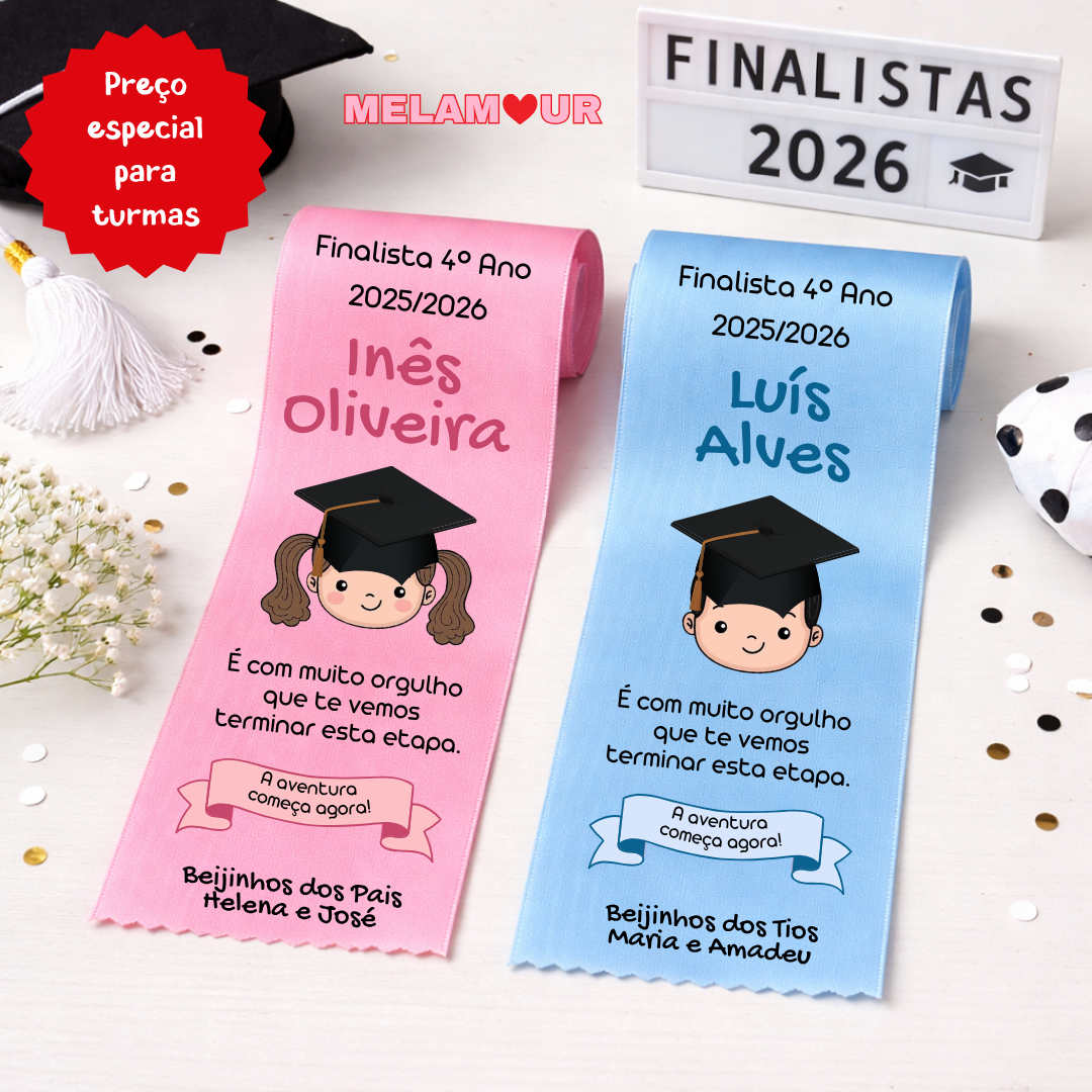 Fita de Finalistas personalizada
