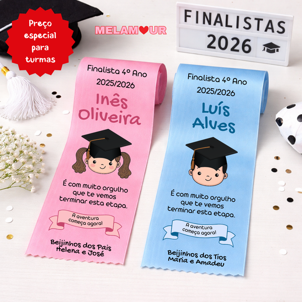 Fita de Finalistas personalizada