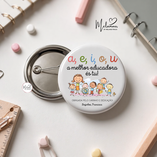 Crachá personalizado