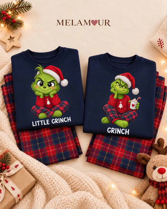Pijama de Natal · Rabugento Verde em Família