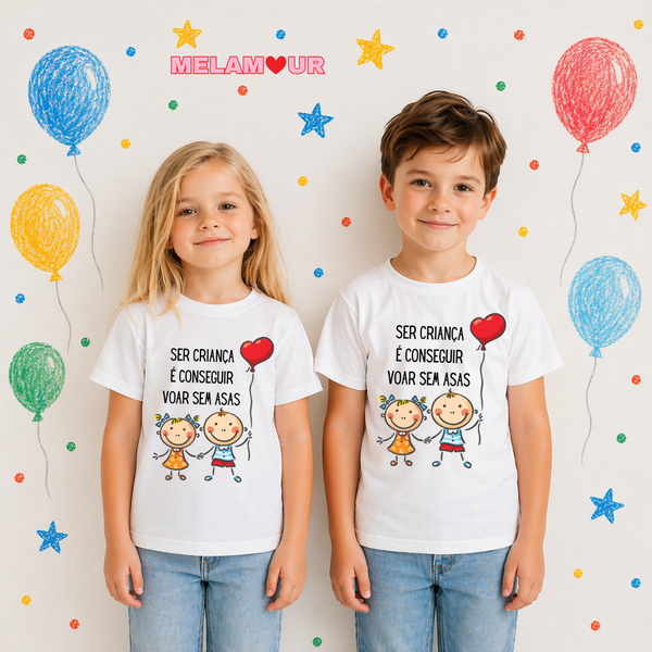 T-shirt Personalizada Criança