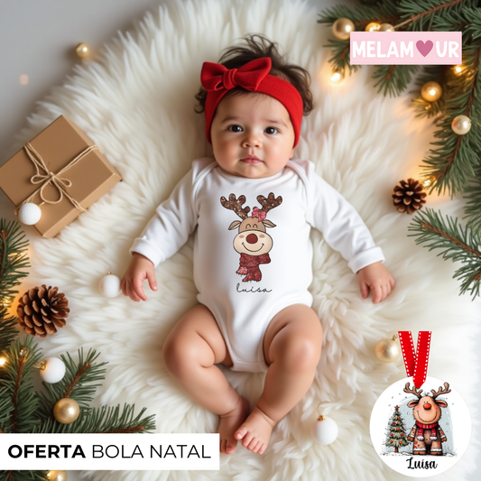 Camisola de Natal Personalizada | Bebé